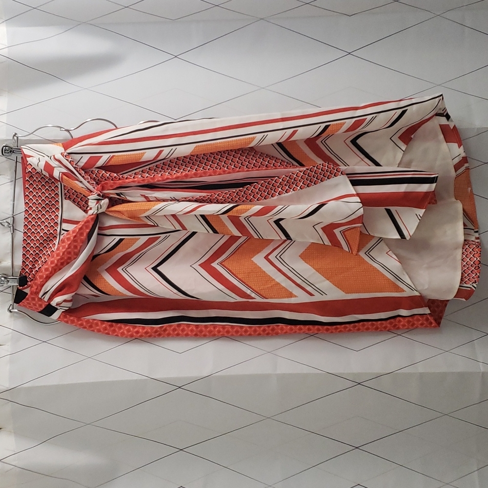 Banana Republic wrap midi skirt